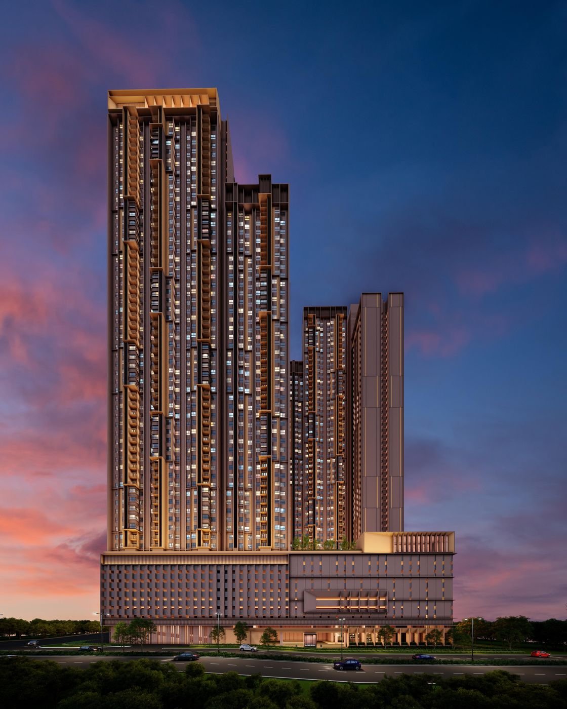 Artist's impression of The Vividz, Bukit Jalil